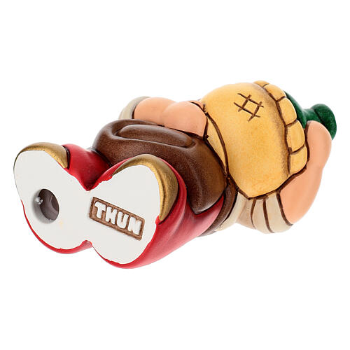 Host with ceramic demijohn THUN Red Classic Nativity Line 5