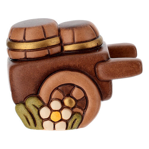 THUN Fasskarren aus Keramik – Linie Klassische Krippe 1