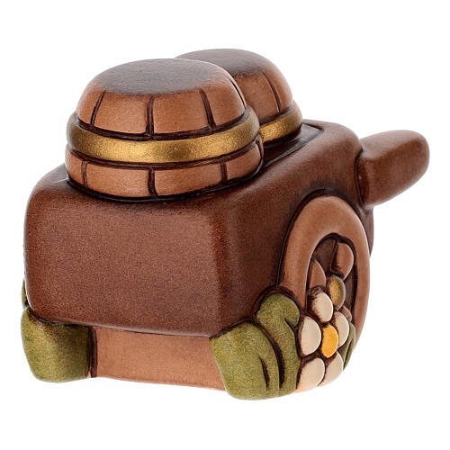 Ceramic barrels cart of THUN Classic Nativity Scene line 5