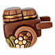 Ceramic barrels cart of THUN Classic Nativity Scene line s1