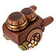 Ceramic barrels cart of THUN Classic Nativity Scene line s2