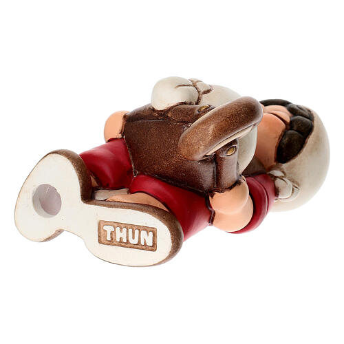Mugnaio con carriola THUN linea Presepe Classico rosso 6