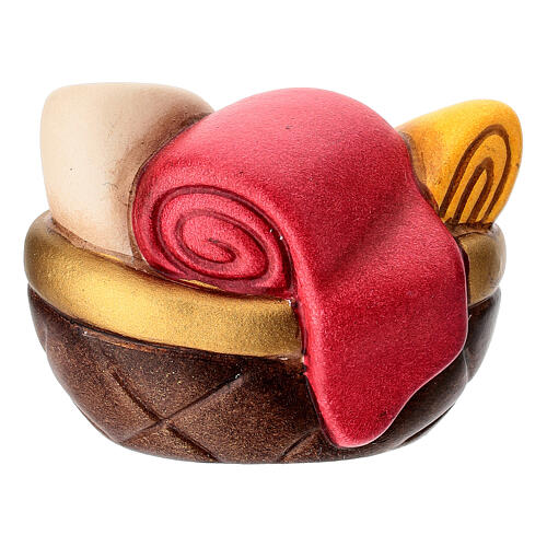 Oficina do alfaiate com cestas de tecido em cerâmica Presépio Clássico THUN 8