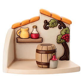 Bottega del vino THUN in ceramica linea Presepe Classico