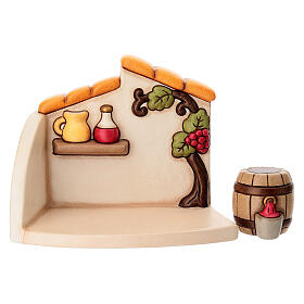 Bottega del vino THUN in ceramica linea Presepe Classico