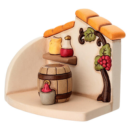 Bottega del vino THUN in ceramica linea Presepe Classico 3