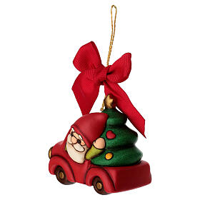 Decoración navideña THUN gnomo Oliver con furgoneta maxi