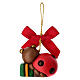 Addobbo natalizio THUN coccinella Ella in ceramica piccolo s4