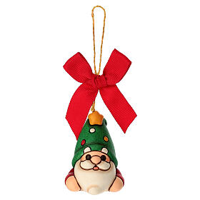 Decoración navideña THUN Gnomo Oliver de cerámica pequeño