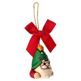 Decoración navideña THUN Gnomo Oliver de cerámica pequeño