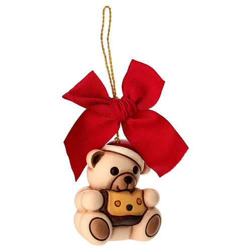 Décoration de Noël THUN grand format Teddy avec panettone 2