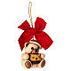 Décoration de Noël THUN grand format Teddy avec panettone s2
