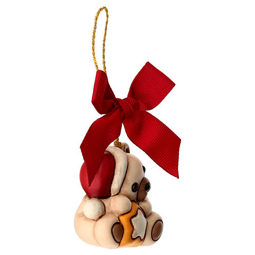THUN Teddy with star, small Christmas ornament 3