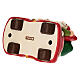 Teddy e gnomo Oliver con macchina THUN in ceramica s5