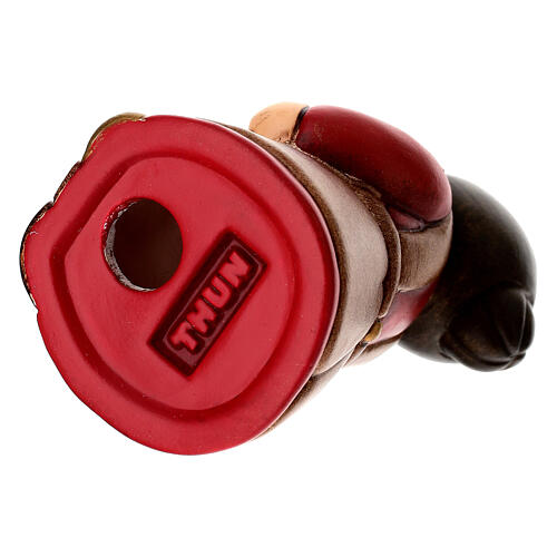 Mujer con rueca Belén clásico variante roja 5