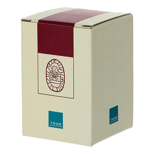 Femme avec fuseau Crèche classique rouge THUN 6