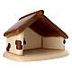 White stable with hook for decorations, THUN Classic Nativity Scene setting s2