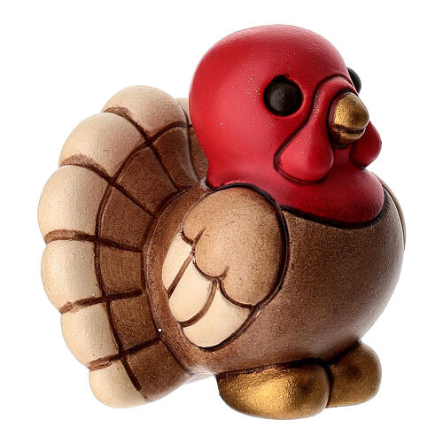 Set of 2 ceramic turkeys from THUN Classic Nativity Scene 4