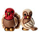 Set of 2 ceramic turkeys from THUN Classic Nativity Scene s1