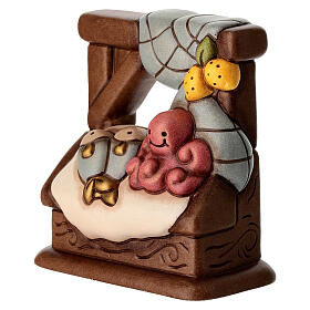 THUN Fish Stall Ceramic Figurine, Classic Nativity