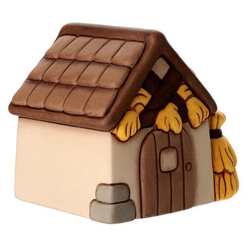THUN Barn Figurine, Classic Nativity (Ceramic) 3