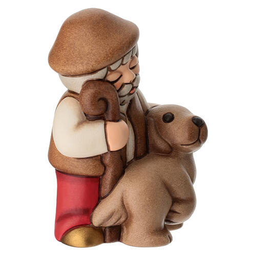THUN Hirte mit Hund – Klassische Krippe, Rot 3