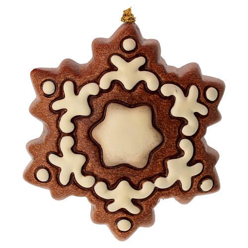 Small THUN snowflake Christmas ornament 3