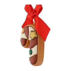Adorno navideño THUN bastoncito de caramelo pequeño