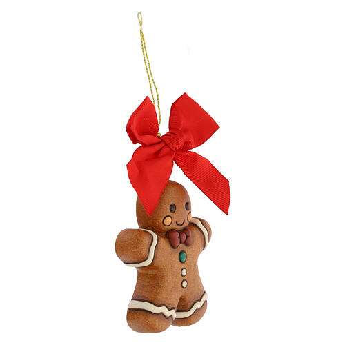 Adorno navideño THUN muñeco de jengibre Pepi grande 3