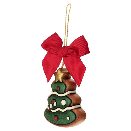 THUN Large ceramic Christmas tree decoration 4