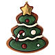THUN Large ceramic Christmas tree decoration s2