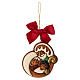 THUN Holy Family gingerbread Christmas decoration, large s1