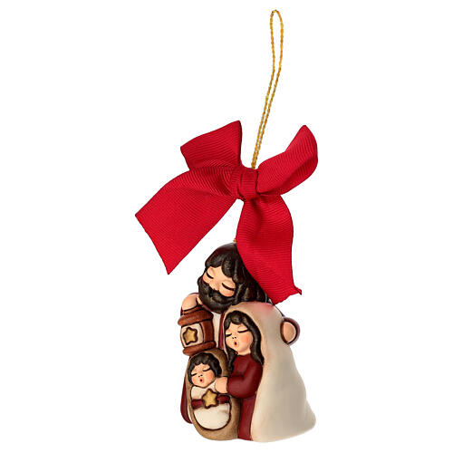 Christmas Tree Holy Family Ornament, THUN 3