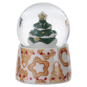 Small THUN snow globe with Christmas tree