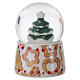 Piccola palla di neve THUN con albero di natale s5