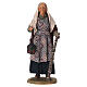 Starsza kobieta z latarenką - terrakotowa figurka do szopki neapolitańskiej 24 cm s1