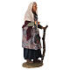 Starsza kobieta z latarenką - terrakotowa figurka do szopki neapolitańskiej 24 cm s2