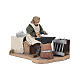 Blacksmith with double movement, 12 cm Neapolitan nativity scene s5