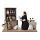 Ruchoma figurka sprzedawczyni kawy do szopki neapolitańskiej 12 cm, 15×20×13 cm s1
