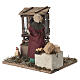 Kurnik z kurami - scena 20×20×15 cm z mechanizmem ruchu, do szopki neapolitańskiej 16–18 cm s3