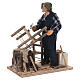 Stuhlreparateur, bewegte Krippenszene für 30 cm Krippe, 25 × 15 × 20 cm s3