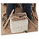 Stuhlreparateur, bewegte Krippenszene für 30 cm Krippe, 25 × 15 × 20 cm s6