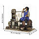 Venditore di vino su botte in movimento presepe napoletano 30 cm s2