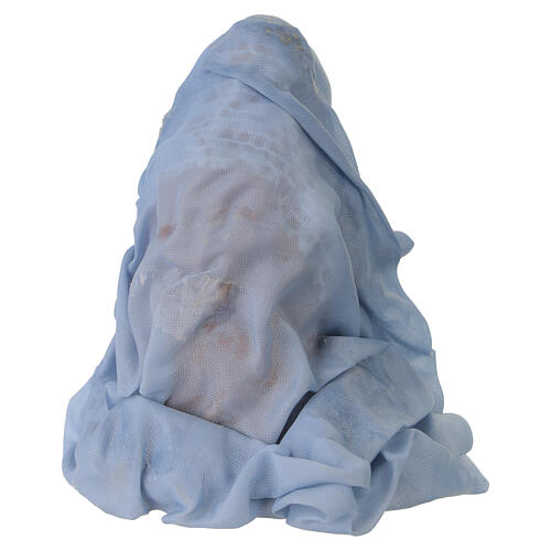 Terracotta Our Lady for 10-12 cm Neapolitan Nativity Scene 4