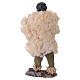 Terracotta bagpiper with ciaramella for 12 cm Neapolitan Nativity Scene s4