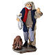 Terracotta fisherman for 12 cm Neapolitan Nativity Scene s1
