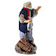 Pêcheur en terre cuite 12 cm crèche napolitaine s3