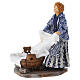 Lavandière crèche napolitaine de 12 cm s3
