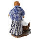 Lavadeira em terracota para presépio napolitano de 12 cm s4