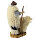 Berger avec mouton 12 cm crèche napolitaine en terre cuite s4